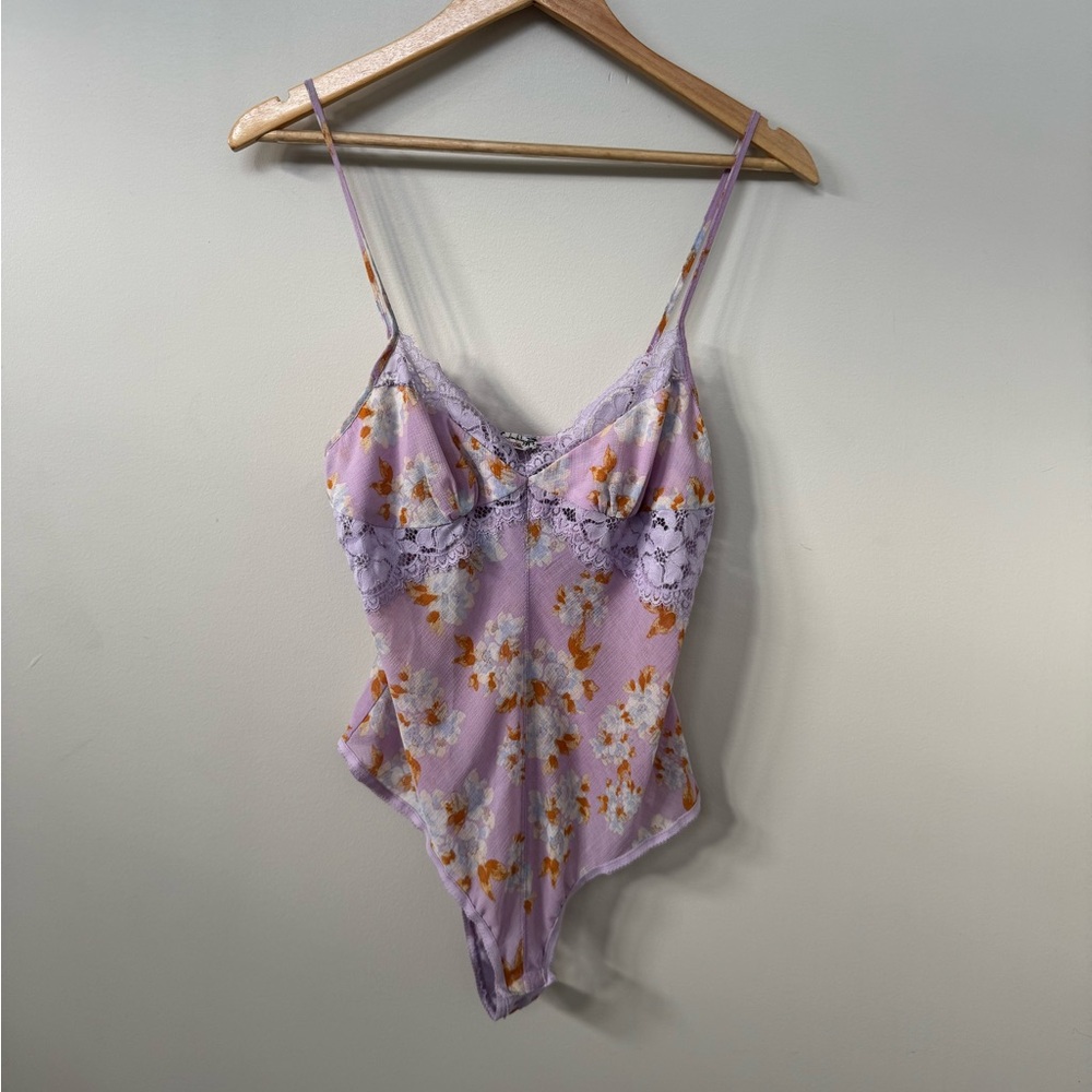 Free People dainty lace bodysuit